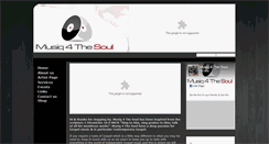 Desktop Screenshot of musiq4thesoul.co.uk